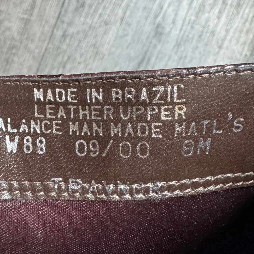 Bass Brown Leather Upper Shoes - Picture 6 of 6